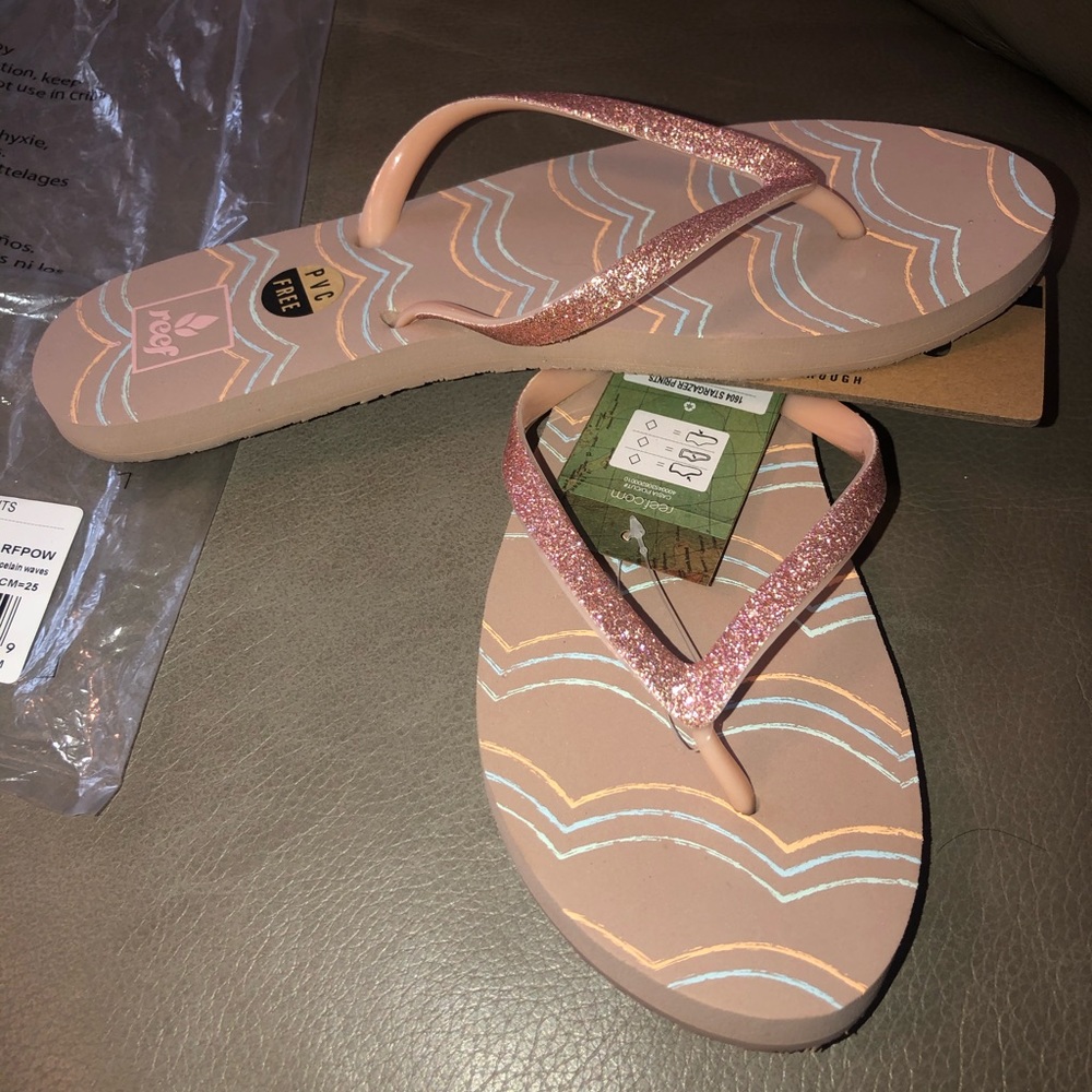 Women’s Reef Flip Flops (Size 8)